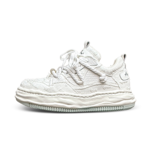 Hong Kong Meng Поддерживающие дышащие нескользящие низкие повседневные туфли унисекс белого цвета