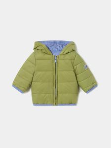 Пуховик стандартного кроя Mayoral, зеленый