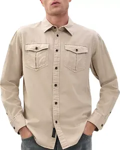 Военная рубашка Финча Rag & Bone, бежевый