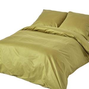 Постельное белье Homescapes оливково-зеленый, 240/220 см