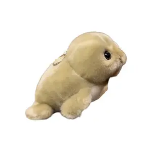 Игрушка-подвеска плюшевый тюлень с большими глазами, высота 20см/23см/30см Bitter purchase