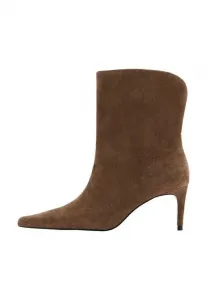 Классические ботильоны Mango, Brown