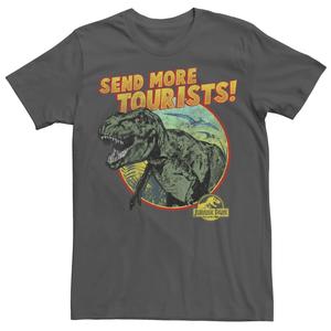Мужская футболка Jurassic Park T-Rex Send More Tourists Licensed Character