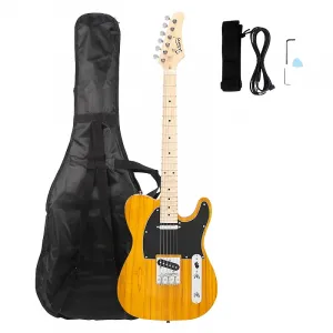 Glarry Электрогитара GTL Maple Fingerboard - желтая