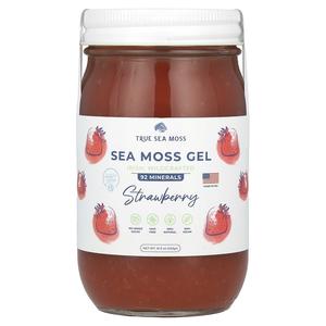 True Sea Moss, Гель с морским мохом, клубника, 453 г (16 жидк. унц.)