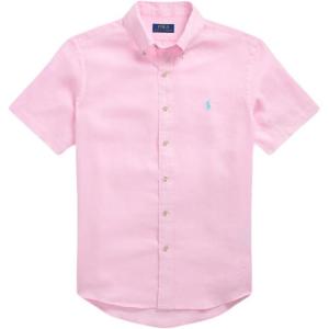 Polo Ralph Lauren Рубашка SS25 мужская светло-розовая