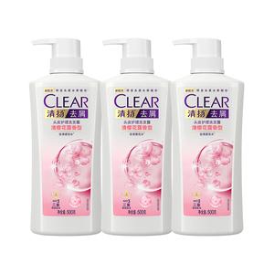 Шампунь Cherry Blossom Hydrating Dandruff Treatment ароматический очищающий 500г/500г*2/500г*3/750мл CLEAR