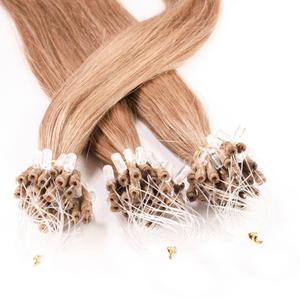 Накладные волосы microring extensions echthaar #8/01 hellblond natur-asch 0.5g Hair2Heart, 50cm, количество 25 шт.