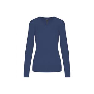 KARIBAN Женский свитер с V-образным вырезом Карибан