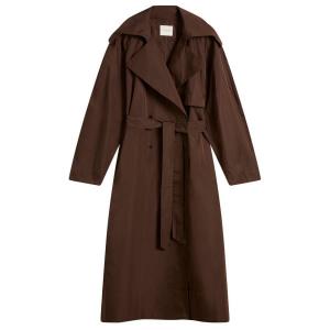 Paper taffeta relaxed тренч St. Agni, Mocha