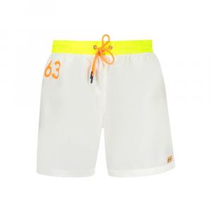 Белый полиамидный купальник Geographical Norway