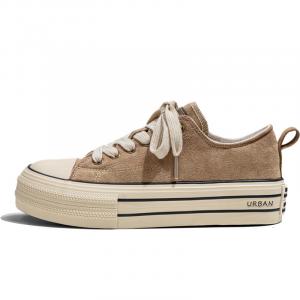 URBAN AUTHENTIC Скользостойкие износостойкие легкие мужские кэны низкие бежевые, цвет Khaki