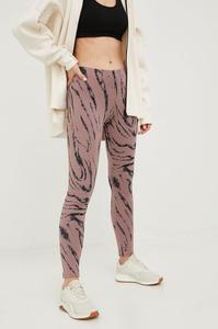 Леггинсы adidas, фиолетовый