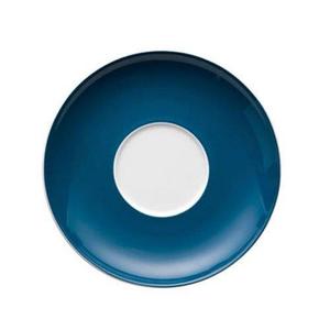 Sunny Day Petrol Cappuccino/Блюдце Jumbo 16,5 см Thomas, белый/бензин