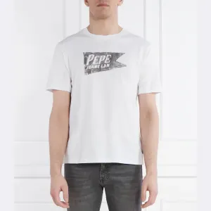 Футболка стандартного кроя Pepe Jeans London, белый
