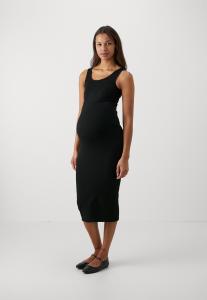 Платье VMMISA SEAMLESS MIDI DRESS Vero Moda Maternity, цвет black