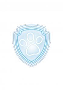 Ночник Spin Master Paw Patrol для детской комнаты, 25x25 см, синий