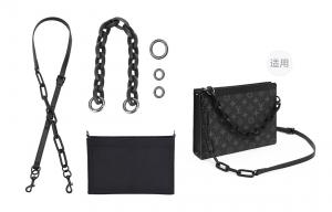 Lan Bao Fan Акриловый наплечный ремень для хранения и организации, аксессуар для ремня сумки, унисекс черный кроссбоди