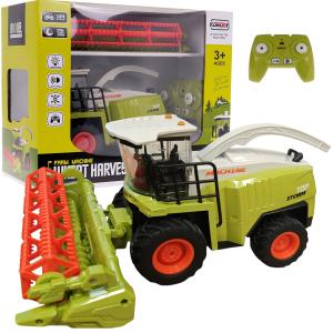 COIL Радиоуправляемая игрушка-комбайн с дистанционным управлением, свет, звук, масштаб 1:24