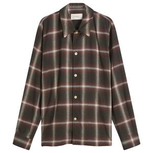 Рубашка Logan Ombre с длинными рукавами в клетку второго слоя Second/Layer, Red Check