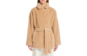 Куртка с бархатной текстурой для женщин Sand WEEKEND MaxMara, Sand