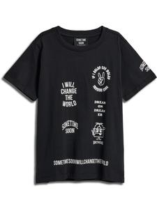 Рубашка SOMETIME SOON, черный