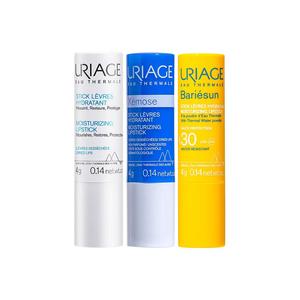 Набор увлажняющего бальзама для губ Soft And Hydrating, увлажняющий и питающий, 4г+4г+4г Uriage