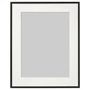 Черная рамка, черная, 40х50 см, LOMVIKEN IKEA
