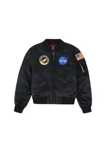Куртка-бомбер Alpha Industries " Alpha Industries Kids - Куртки-бомберы MA-1 VF NASA Kids", черный