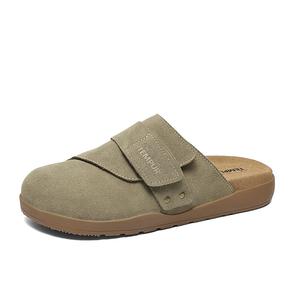 TEMPUR Сандалии с закрытым носком унисекс хаки