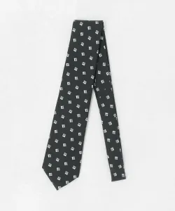 Квадратный обычный галстук United Arrows, цвет Dk.Gray