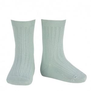 Женские короткие носки Condor средней длины в рубчик, идеально подходящие для выпускных, церемоний поступления и церемоний поступления в детский сад.