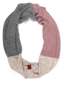 Шарф-труба COLLEZIONE ALESSANDRO Bianca, светло-розовый