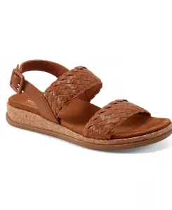 Женские сандалии Yarelia с открытым носком на ремешке Rockport, коричневый