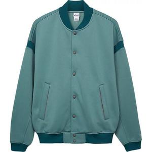 Куртка унисекс цвет морской волны Asics, цвет Celadon