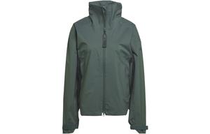 Куртка унисекс зеленая Adidas, зеленый