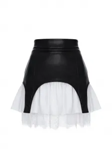 Многоярусная юбка "Черный лебедь" Hamza, черный