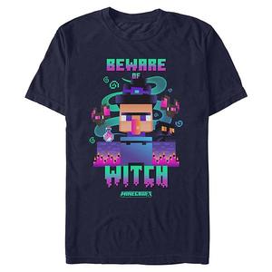Мужская футболка с принтом "Beware of Witch" Minecraft