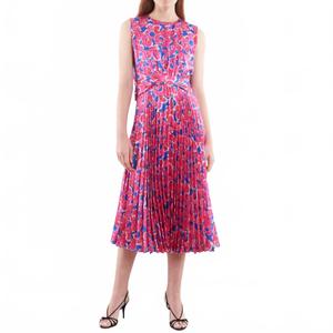 Платье Gwen миди в лазурном цвете Saloni