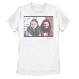 Футболка с рисунком Gilmore Girls Rory & Lorelai для юниоров Licensed Character, белый