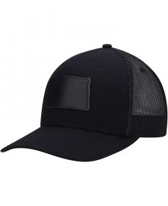 Мужская кепка Trucker Snapback с нашивкой North Dakota Blackout State Local Crowns, черный