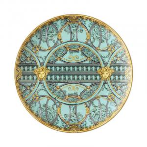 Rosenthal Versace La Scala del Palazzo - Тарелка для завтрака Verde 21 см Rosenthal meets Versace, красочный
