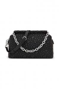 Сумочка Tous стеганая на ручках-цепочках, черный