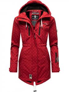 Пальто Marikoo Zimtzicke, цвет red w. dots