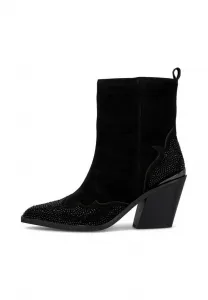 Ботильоны на высоком каблуке Alma En Pena, Black