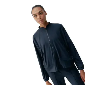 Leila Born Living Yoga Женская куртка для йоги, чёрный