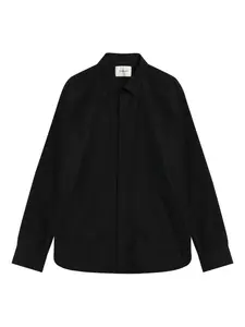 Рубашка на пуговицах Saint Laurent, черный