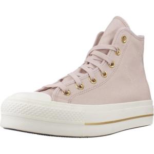 Кеды Converse модель Chuck Taylor All Star Lift Hi Flush цвет розовый