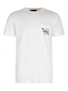 Футболка с короткими рукавами и круглым вырезом Local Authority, белый