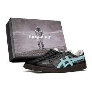 Onitsuka Tiger Advanti устойчивые к истиранию низкие кроссовки для скейтбординга унисекс black pink